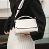 Avondtassen Handtas Echt Leer Dames 2023Trend Schoudertas Crossbody Tas Dames Luxe Effen Kleur Koe Portemonnee En Messenger