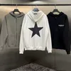 Fog Five Pointed Star Zipper Hoodie for Men's New Instagram Loose and Simple Versatile Fashion Couple Coat