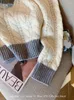 여자 스웨터 2023 여성 가을 ​​겨울 터틀넥 흰색 니트 니트 니트웨어 니트웨어 헐렁한 긴 슬리브 니트 풀오버 모리 소녀 스웨터 일본어
