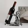 Decorative Objects Figurines Creative Hanging Wine Glass Holder Astronaut Rack Bottle Bar Cabinet Display Stand Shelf Gifts Table Decor 231204
