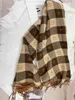 Scarves Wool Scarf Cashmere Bear Scarf Black White Plaid Scarf Thickened Warm Winter Women's Scarves Christmas New Year Gifts J231204