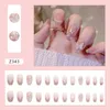 Nail Art Kits Elegant Manicure Press-on Nails Polish-free Durable Use Set For Festival Cosmetic Party
