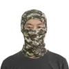 Ciclismo Caps Máscaras Camuflagem Tática Balaclava Full Face Máscara Cabeça Engrenagem Esportes Chapéu Caça Bicicleta Exército Multicam Bandana Pescoço Gaiter 231204