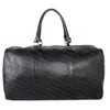 55cm Hommes Sac Duffel de nuit PU Cuir Designers de grande capacité Sacs L Sac à main Femmes Carry On Travels Purse Gardez tout le cuir P202w