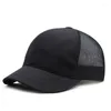 Ball Caps Merk Heren Korte Rand Baseballl Cap Zomer Sneldrogend Bill Umpire Hoeden Voor Mannen Casual Papa Trucker