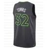 Crianças Juventude Mens Rudy Gobert Karl-Anthony Towns City Basquete Jersey 5 Anthony Edwards Naz Reid DAngelo Russell Wendell Moore Jr.