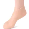 Chaussettes en Silicone pour femmes, Gel doux craquelé hydratant, Spa, pédicure, soins des pieds