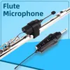 Mikrofone DT5 Flötenmikrofon Instrument UHF Wireless Mic MicroGooseneck Pick Up Empfänger- und Sendersystem für 231204