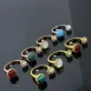 Mode rring nya pendell studörhängen halsband multi stilar klassiska studsmycken med presentförpackning