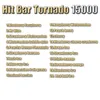 Original Hit Bar Tornado 15000 Puffs Bildschirm-Ladeanzeige Wiederaufladbarer Einweg-E-Zigaretten-Vape-Stift 0 % 2 % 3 % 5 % Netzspule 600 mAh 18 ml VS UZY Digital Box 15000