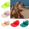Visors kvinnors sommarsol hatt mode strandkapp damer utomhus visir