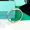 Tasarımcı Bilezik Kadınlar Herkesin En Sevdiği Benzersiz Stil At Nalı Titanyum Steel Bangle Designer Kilit Bilezik Mücevher Aşıkları Hediye