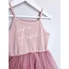 Abiti da ragazza personalizzati per bambini estivi in tulle vestito da balletto in cotone solido senza maniche vestiti per bambini adolescente tutu costume vestito per bambina 231204