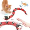 Jouets pour chats, serpent à détection intelligente, électrique interactif, accessoires de chargement USB, jeu pour enfants et chiens, Toy240F