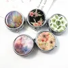 3 Cell Metal Pill Boxes Round Medicine Organizer Container Case Spliters Pill Box Portable Makeup Storage Metal Small Wax Jar Dab Dry BJ