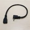 UP-Richtungswinkel 90 Grad Micro B 5pin 5p USB-Stecker auf Buchse Datenkabel 25 cm