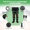 Leg Massagers Foot Air Pressure Leg Massager Promotes Blood Circulation lymphatic drainage 6 Modes for Muscle Relaxation Swelling Relief 231204