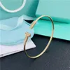 316L stainless steel MOVE BRACELET cuffs silver rose gold bangle for women and men couple jewelry party gift designer bangle2099