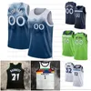 Rudy Gobert Karl-Anthony Towns City basketbalshirt voor kinderen, heren 5 Anthony Edwards Naz Reid D'Angelo Russell Wendell Moore Jr. Jaden McDaniels 2023/24 shirt