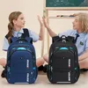 Schultaschen Kinder Schultaschen Kinder Große Kapazität Rucksack Grundschüler Schultasche Teenager Jungen Wasserdichte Rucksäcke Büchertasche 231204