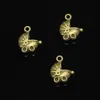 67pcs Zinklegering Charms Antiek Brons Verguld 3D kinderwagen buggy kinderwagen Bedels voor Sieraden Maken DIY Handgemaakte Hangers 16 13mm254K