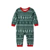 Passende Familien-Outfits, Weihnachtspyjamas, Mutter-Tochter-Vater-Sohn-Look-Outfit, Baby-Strampler, Nachtwäsche, Pyjamas 231204