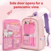 School Bags 55L Girls School Bag Primary School Bags Children Backpack Large Capacity Bag Waterproof Bags Multiple Pockets Schoolbags 231204