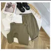 Giyim setleri 3 adet set Spring Boy 2023 Sıradan Yelek Top Pantolon Çocuk Çocuk Bebek Toddler Kore Tasarımcı Kıyafetleri 2-10 Yıl