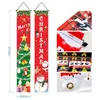 Christmas Decorations The Nutcracker Christmas Couplet Portico Party Festival Flag Decoration Pendant Home Outdoor Hanging Decor Ornament Kid Gift 231205