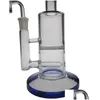 Accessori Saml 23-24 cm di altezza Bong in vetro pesante Narghilè Tubi per acqua Perc in linea Dab Rig Nido d'ape Bubbler Dimensioni giunto 14,4 mm e 18,8 mm Dhynt