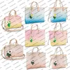 M57641 Designer Femmes Sac à provisions Gradient Couleur géante Géant Fleur ACCESSORISE COWDE COMEUR CUIR ONTHEGO MAINS POURSE 310T