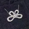 Cazibe kolye kadın kolye tüniş 18k altın kaplama gümüş titanyum çelik market kılıf kristal inci bağlantıları zincirler tasarımcı mücevher düğün hediyesi5