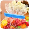 Matlagringsorganisation Ställer in 50100 st Portable Kitchen Snack Sealing Bag Clips Random Color Plastic Tool Accessories 231204