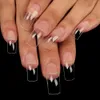 Faux ongles 500pcs Courbe HawkNail Conseils Full Well Taper Eagle Hawk Courbé Acrylique Demi-Couverture Clair 80 90s Faux Salon 231204