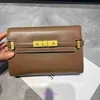 Kailys Bolsa de couro genuíno de alta qualidade Manhattan Stone Pattern Bolsa nova moda pequena quadrada de um ombro crossbody crocodilo com logotipo real