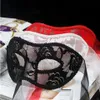 Máscara veneziana de renda feminina masculina para festa baile de baile máscara de carnaval G764221J