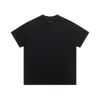 AMIS DESIGNER T-skjorta toppkvalitet Grundläggande fast färg kortärmad vår/sommarsäsong Ny rund hals mångsidig bokstavslapp med kort ärm t-shirt