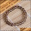 Charme pulseiras encantos pulseiras para mulheres moda atacado varejo natural fosco cristal gota entrega jóias pulseiras dhsgu