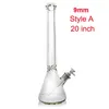 Accessories 20 Inches Big Glass Bongs Hookahs Beaker Bong 9Mm 7Mm Thickness Wall Super Heavy Water Pipes With 14.4 Mm Male Joint Bowl Dh2Ts