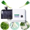 Electric Green Onions Cutter Green Onion Shredder Cutting Machine Scallion Chopper