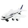 Aircraft Modle Kids Universal Airbus Toys Pull Back Children Plane Dolls Kids Plastic Random Aircraft Model Educational Airliner Puzzle Gifts 231204