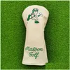 Клубные руководители Magic Flying Snowman Golf Woods Headers Ers для водителя Fairway Pultter 135H Клубы устанавливают PU Leather Uni 230505 Drop Delive Sp Dhp4x