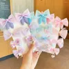 Hair Accessories Fairy Sweet Cute Lace Ear Headdress Bow Tie Girl Clip Accessory Korean Style Hairpin Children Barrettes