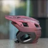 Cycling Helmets PEMILA 3 4 Bike Helmet Half Mountain Race Integrated Ear Protection Off Road Skateboard BMX Armor 231204