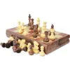 Dama di scacchi internazionali Pieghevole magnetica Legno di alta qualità WPC Grano Gioco di scacchi Gioco di scacchi Versione inglese M L XLTaglie218Q