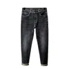 Heren Jeans Designer Herfst Jeans Mannen 2023 Nieuwe China-Chique Stijl Borduren Reliëf High-End Luxe Mode Micro brede Rechte Broek U8Y1