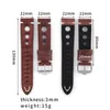 Watch Bands Vintage Genuine Leather Men Watchband Bracelet Replacement 22Mm 24Mm Handmade First Layer Cowhide Strap