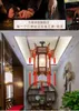 Pendant Lamps Chinese Solid Wood GD Antique Lantern B & Corridor Tourist Scenic Spot Decorative Chandelier