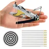 Pocket Crossbow Mini Model Bow and Arrow Hunting Outdoor Miniature Art Craft Collectible For ADT Drop Delivery DHX1E