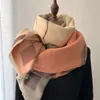 Winter Warm Kasjmier Sjaal Sjaal voor Vrouwen Ontwerp Halsdoek Pashmina Hoofd Sjaals Wrap Vro Poncho Echarpe Bandana GE002